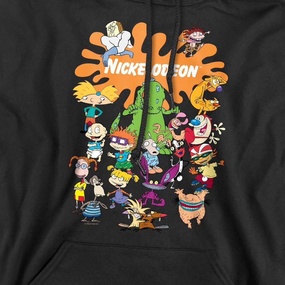 Nickelodeon Grafik Print Kapuzenpullover  