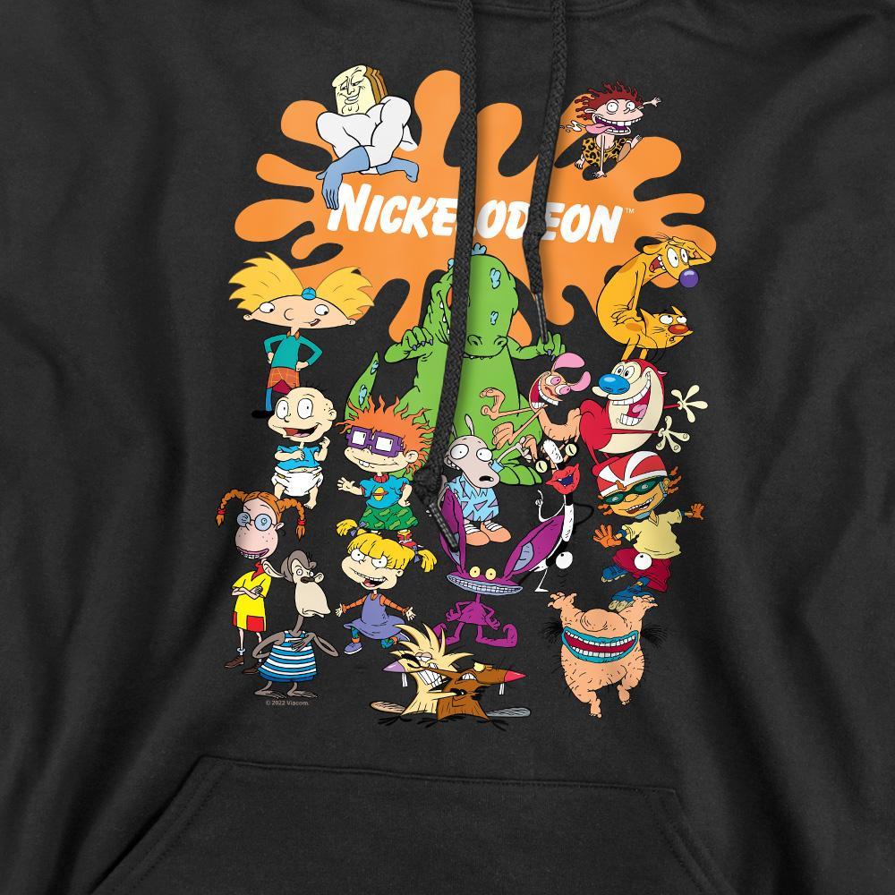Nickelodeon Felpa con Cappuccio Stampa Grafica  