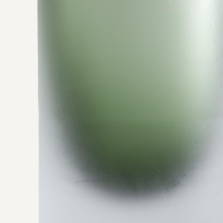 AM.PM Vase en verre soufflé givré  