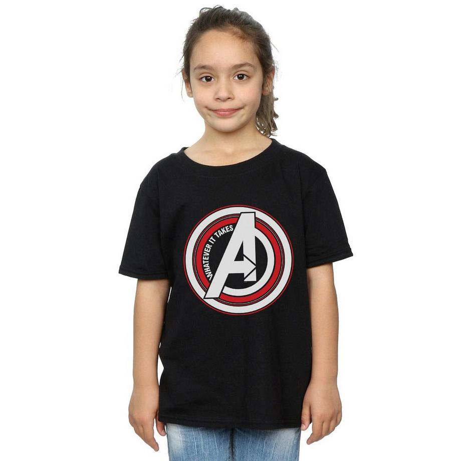 MARVEL  Avengers Endgame Whatever It Takes Symbol TShirt 