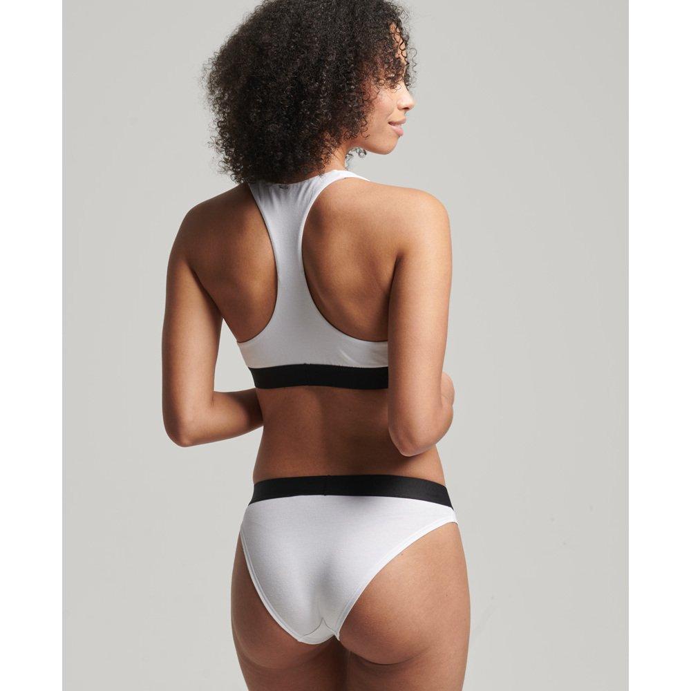 Superdry  bas de maillot de bain en coton biologique avec grand logo 