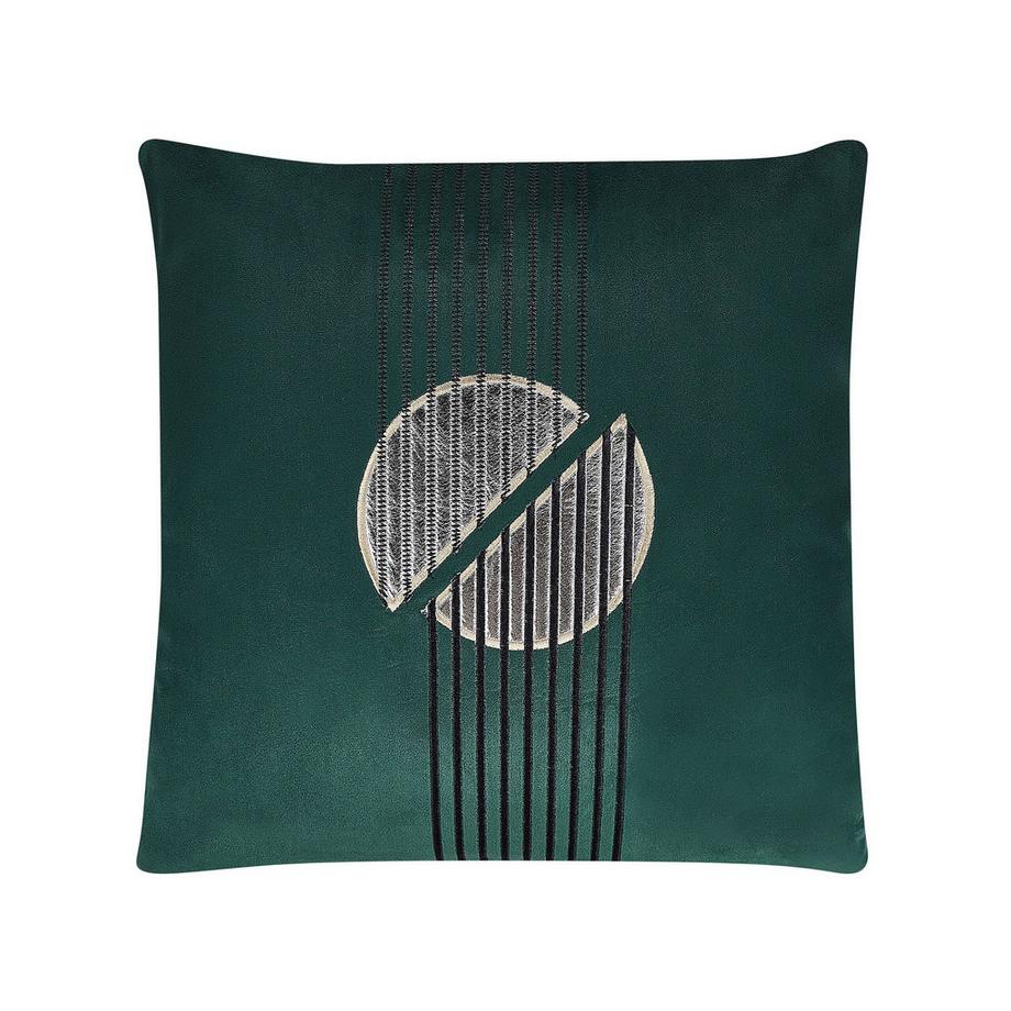 Beliani Dekokissen 2er Set aus Samtstoff Modern CEROPEGIA  