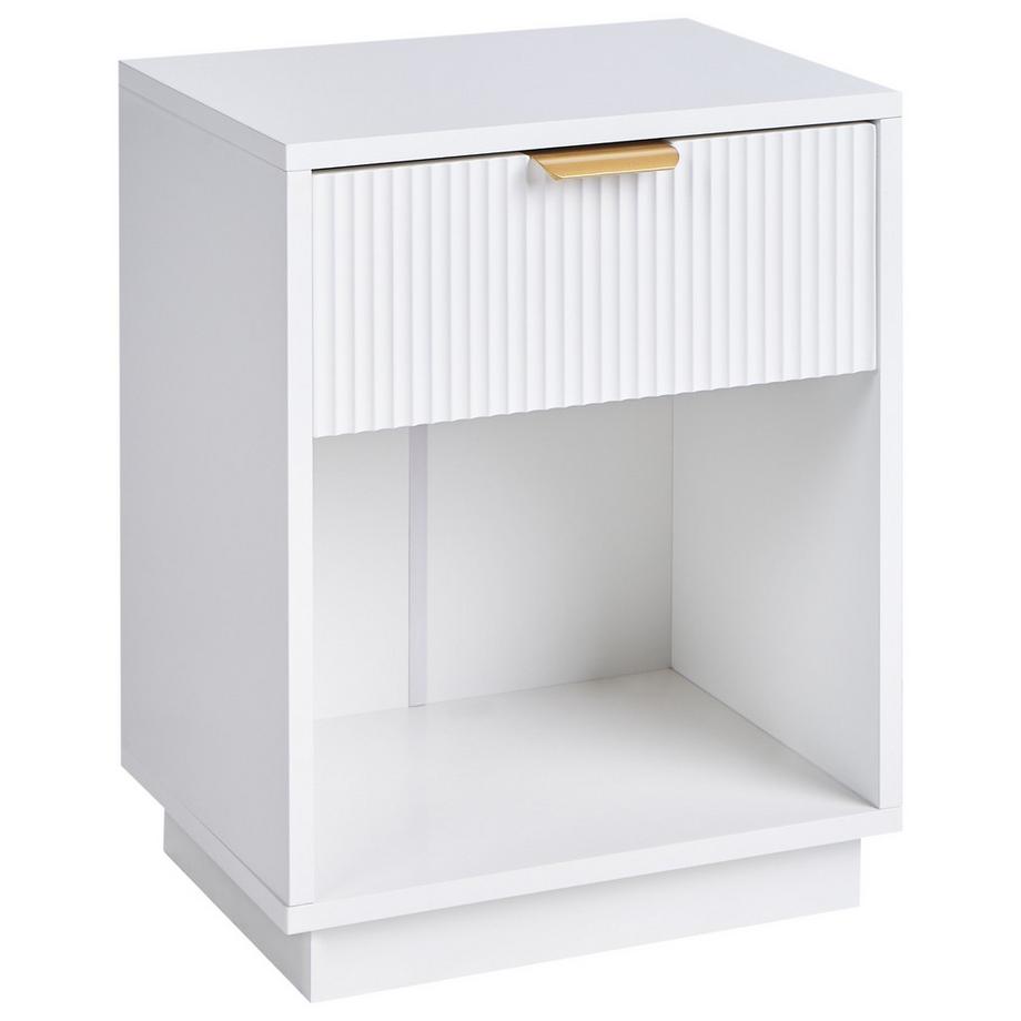 Comodino 1 cassetto en Fibra a media densità (MDF) Glamour SUMMERVILLE