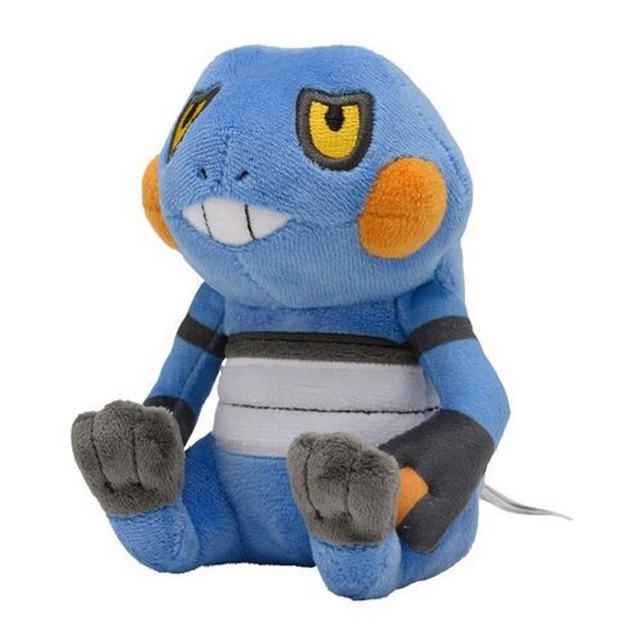 Pokémon  Croagunk Sitting Cuties Plush 
