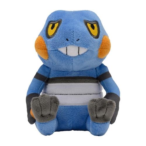 Pokémon  Croagunk Sitting Cuties Plush 