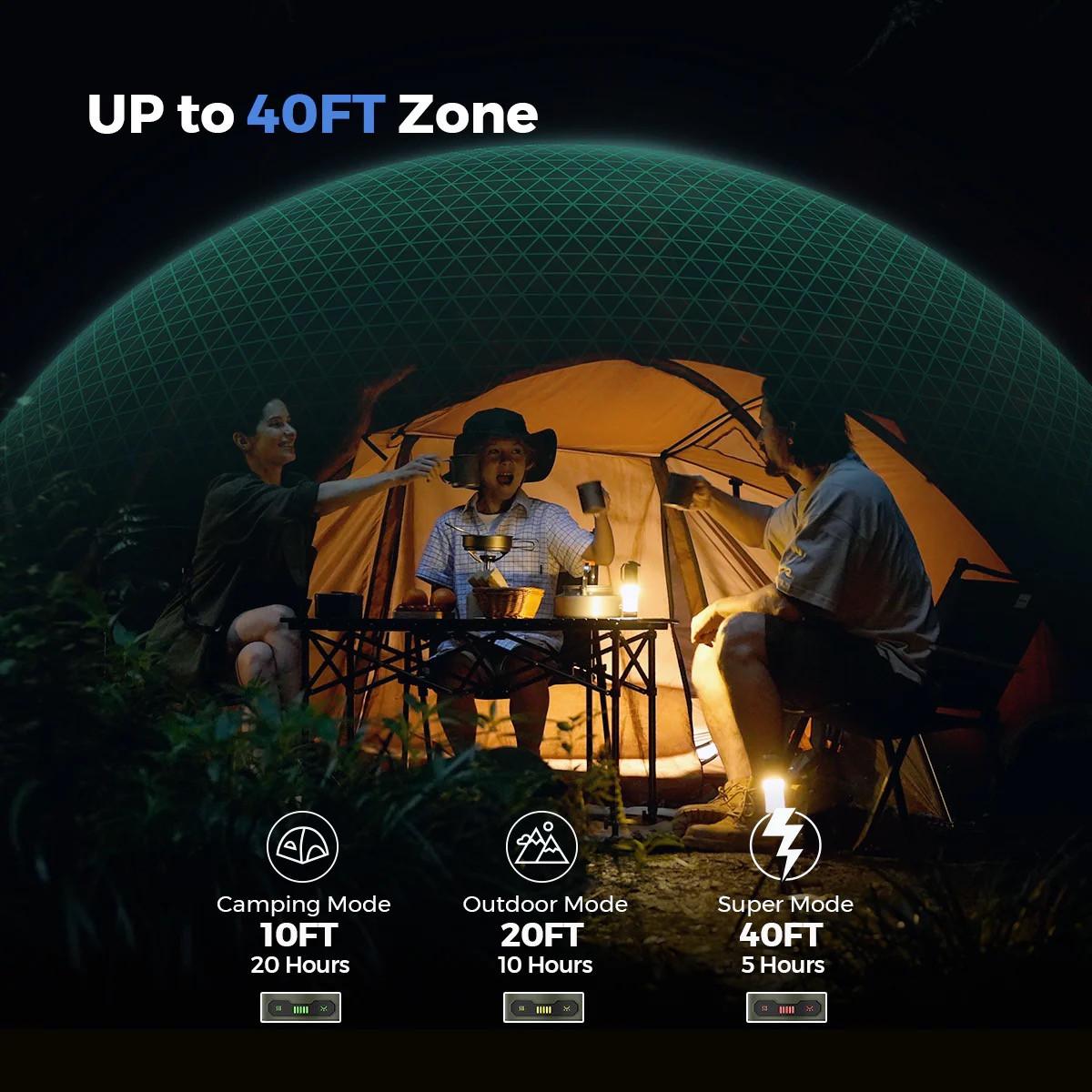 Flextail TINY REPELLER S – Répulsif anti-moustiques et lanterne 2-en-1  