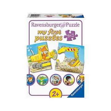 Puzzle Tierische Baustelle (9x2)