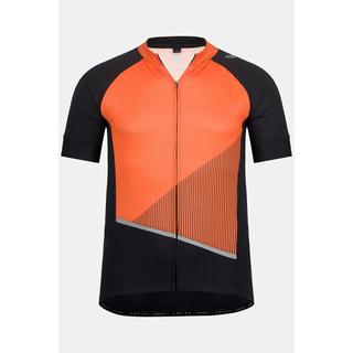 JP1880 Rad-Trikotjacke Stehkragen Halbarm  