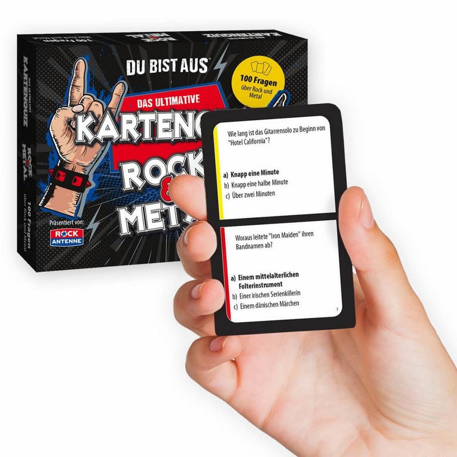 Du bisch vo  Das Kartenquiz - Du bist aus® Rock & Metal Vol. 1 