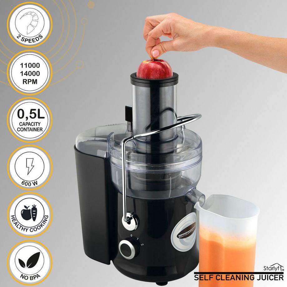 STARLYF STARLYF-Self Cleaning Juicer-Elektrische selbstreinigende Saftpresse  