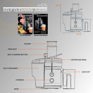 STARLYF STARLYF-Self Cleaning Juicer-Spremiagrumi elettrico autopulente  