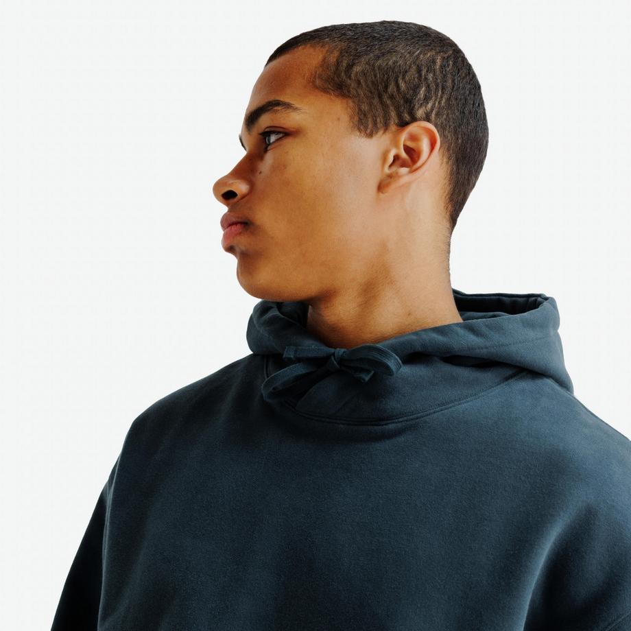 DECATHLON  Kapuzensweat Oversize , Elementals, dunkelgrün 