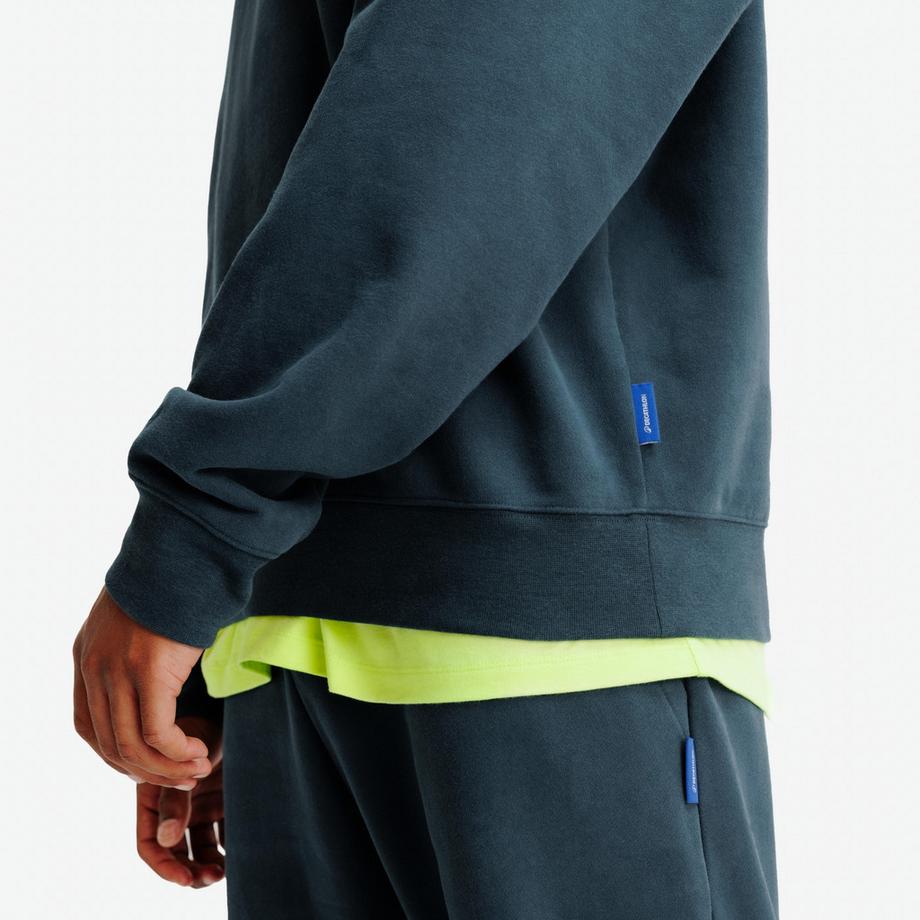 DECATHLON  Kapuzensweat Oversize , Elementals, dunkelgrün 