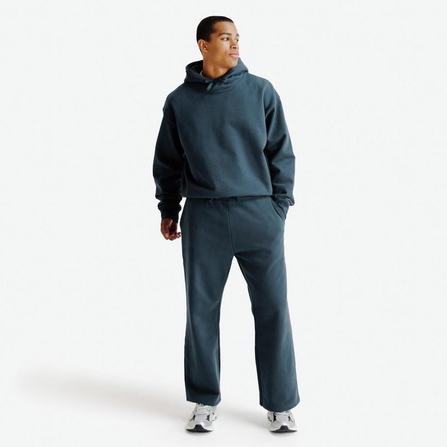DECATHLON  Kapuzensweat Oversize , Elementals, dunkelgrün 