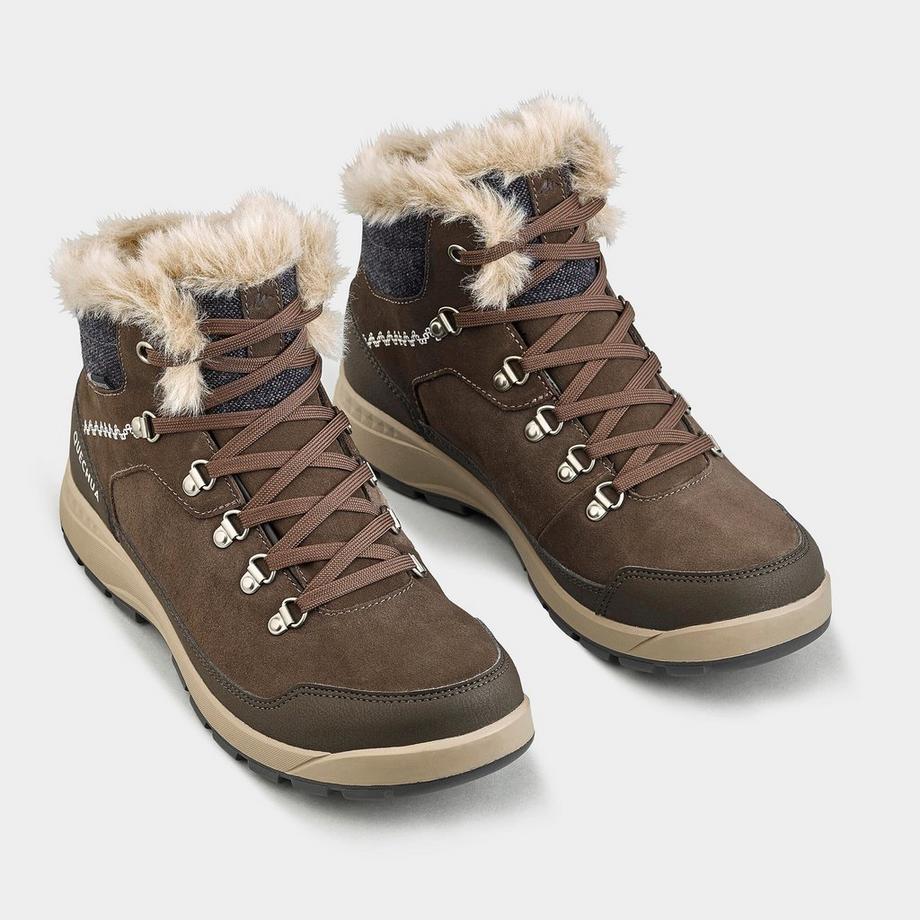 QUECHUA SH500 Chaussures de randonnée hivernales extra-chaudes pour femme  