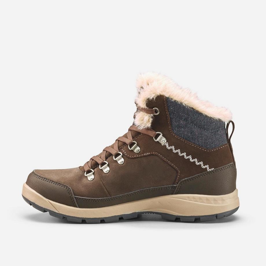 QUECHUA SH500 Chaussures de randonnée hivernales extra-chaudes pour femme  