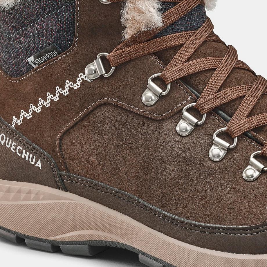 QUECHUA SH500 Chaussures de randonnée hivernales extra-chaudes pour femme  