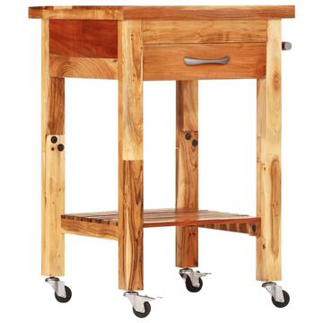 carrello da cucina Legno di acacia