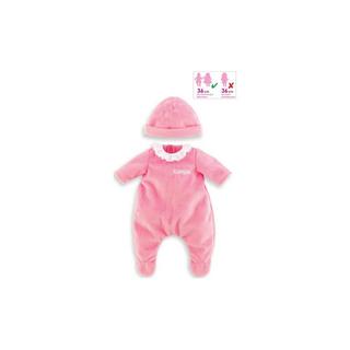 Corolle  Mon Grand Poupon Schlafanzug mit Hut rosa Babypuppe 36 cm 