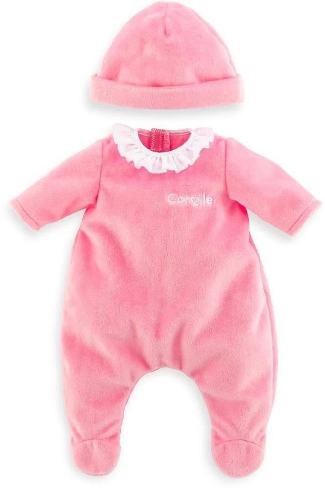 Corolle  Corolle Mon Grand Poupon pyjama avec casquette rose baby doll 36 cm 