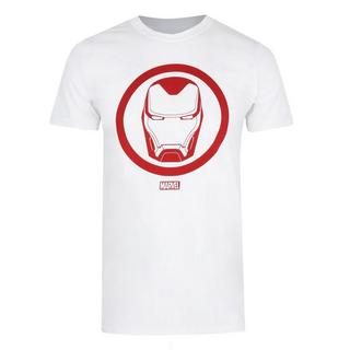 Iron Man Iron Man T-Shirt a Maniche Corte Emblema  