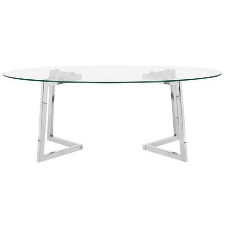 Beliani Table basse en Verre Glamour FRESNO  