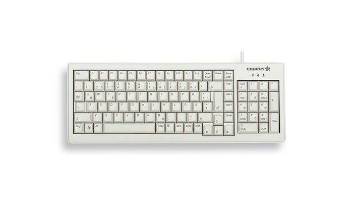 Cherry  CHERRY XS G84-5200LCMCH-0 Tastatur USB Schweiz Grau 