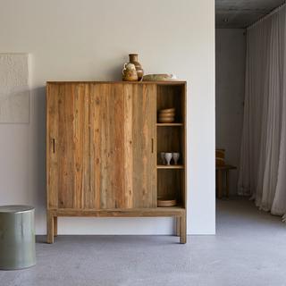 Tikamoon Credenza in teak massello riciclato 130 cm Elias  