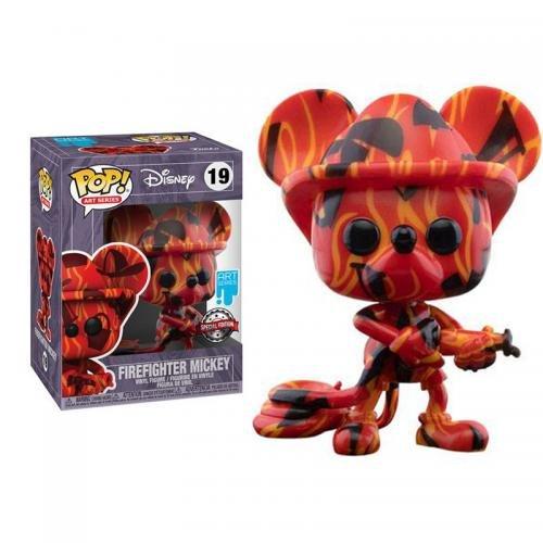 Funko  Funko POP! Disney Artist Series Firefighter Mickey (19) EXM 