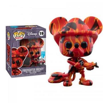 Funko POP! Disney Artist Series Firefighter Mickey (19) EXM