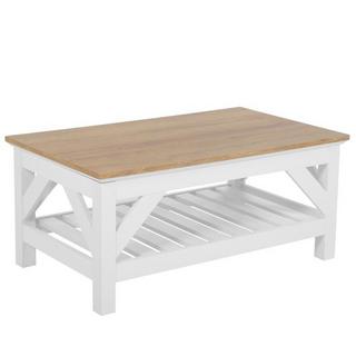 Beliani Table basse en MDF Scandinave SAVANNAH  