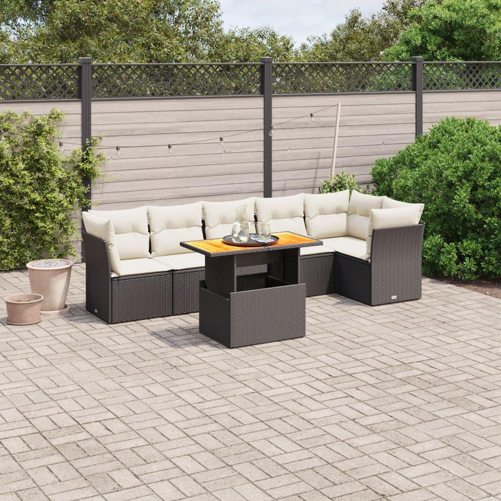 VidaXL Garten sofagarnitur poly-rattan  