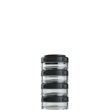 BlenderBottle GoStak 40ml 4Pak, Black