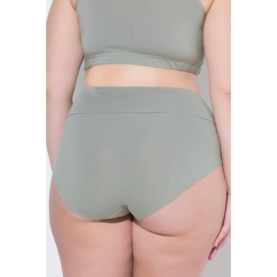 Ulla Popken Culotte Bellieva Large Ceinture Coton Bio GOTS  