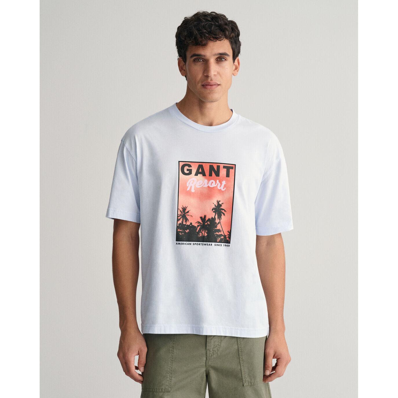 GANT  t-shirt washed graphic 