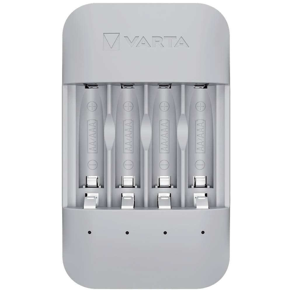 VARTA  Eco Charger Pro Rundzellen-Ladegerät NiMH Micro (AAA), Mignon (AA) 