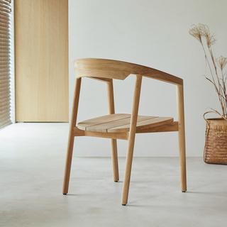 Tikamoon Stuhl aus Teak massiv Francia  