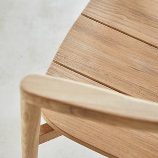 Tikamoon Stuhl aus Teak massiv Francia  