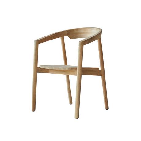 Tikamoon Stuhl aus Teak massiv Francia  