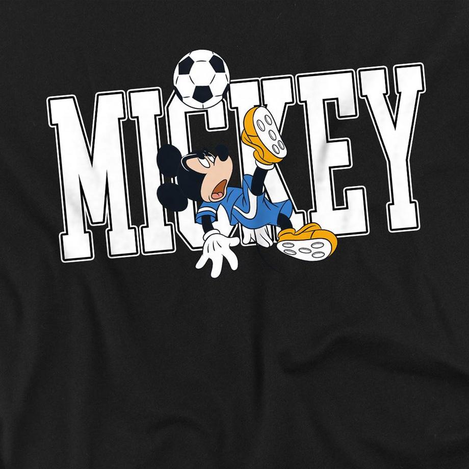 Disney  T-ShirtMotif Mickey Mouse Motiftyle Ballon De Foot Kick 
