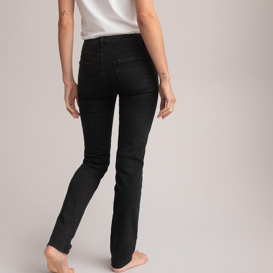 La Redoute Collections Push Up Straight Leg Jeans  