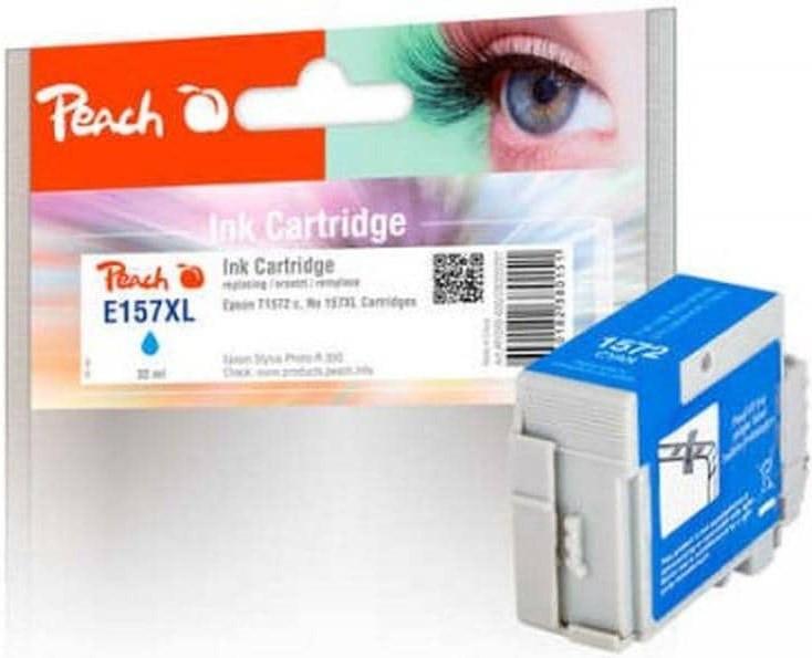 Peach  Tinte Epson T1572, No157XL, cyan No157XL, cyan, 32ml 