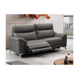 Vente-unique Relaxsofa elektrisch 3Sitzer METRONOMY Leder  