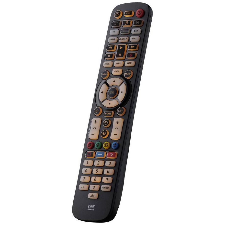 One For All  Universal Fernbedienung Schwarz 