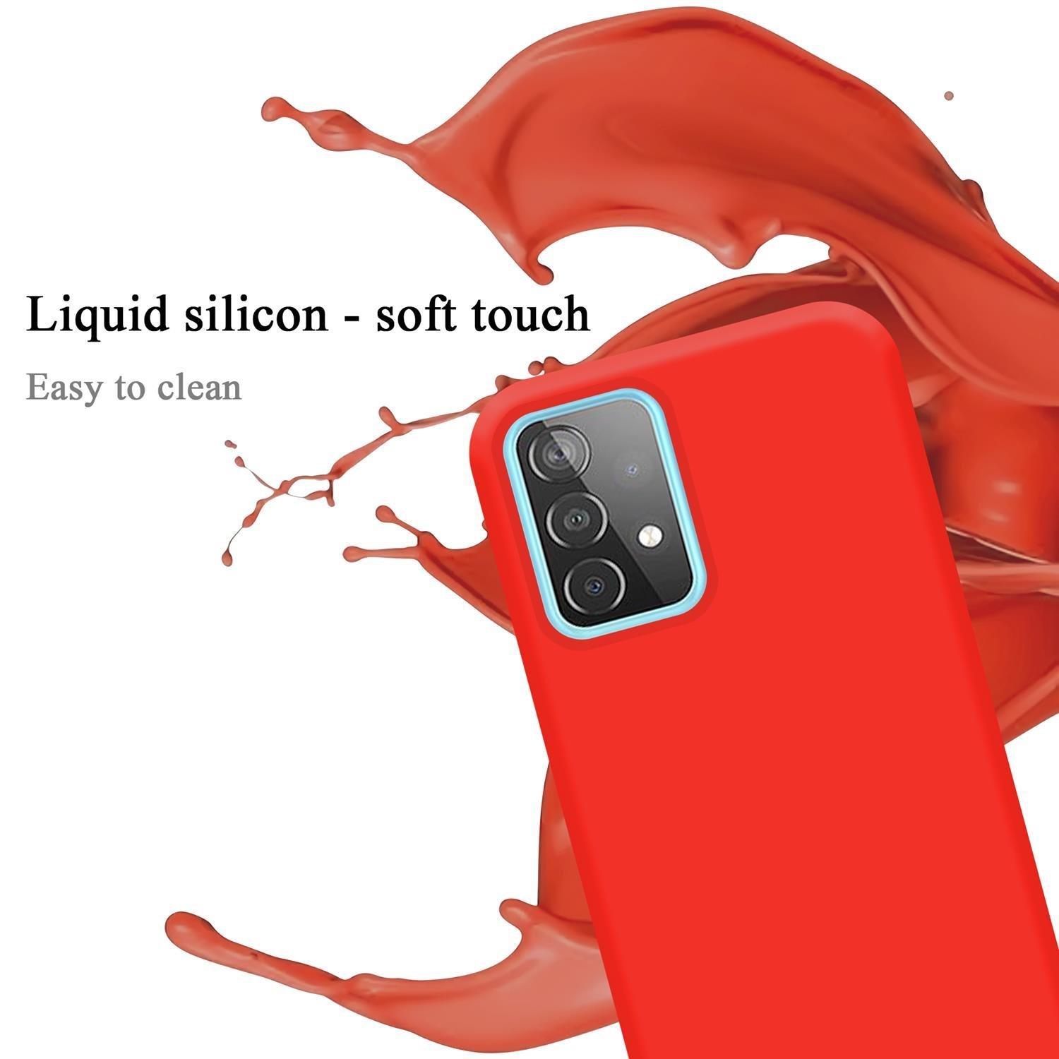 Cadorabo  Hülle für Samsung Galaxy A52 (4G  5G)  A52s TPU Silikon Liquid 