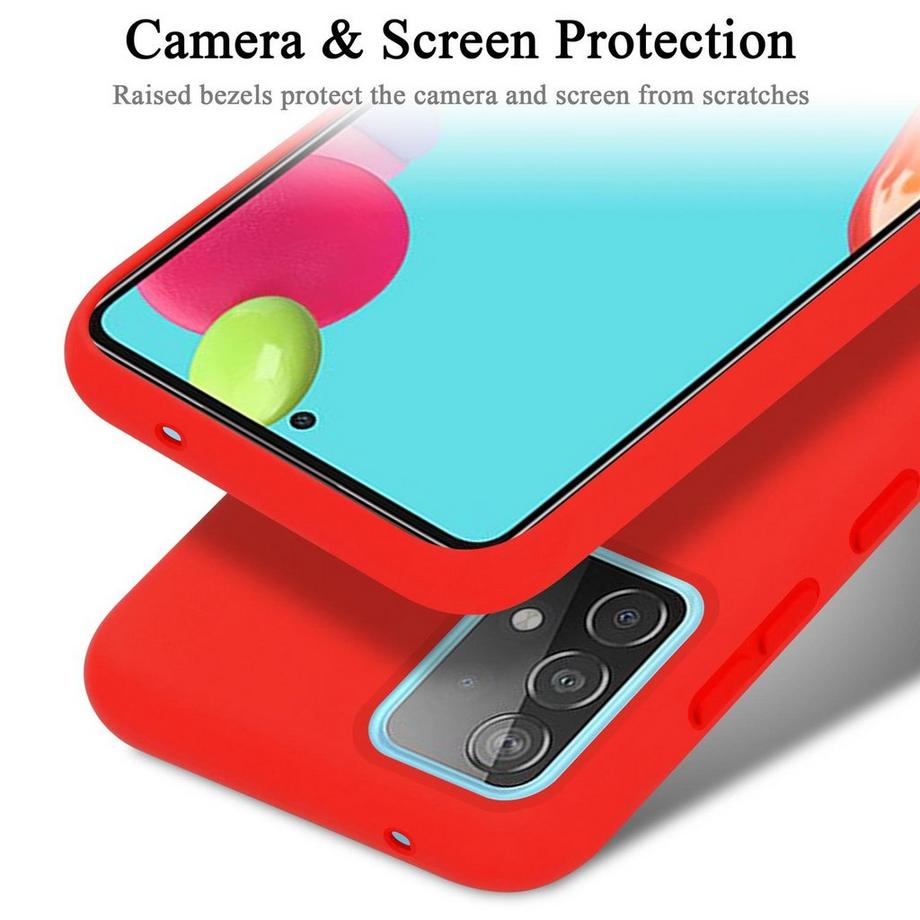 Cadorabo  Housse compatible avec Samsung Galaxy A52 (4G / 5G) / A52s - Coque de protection en silicone TPU flexible 