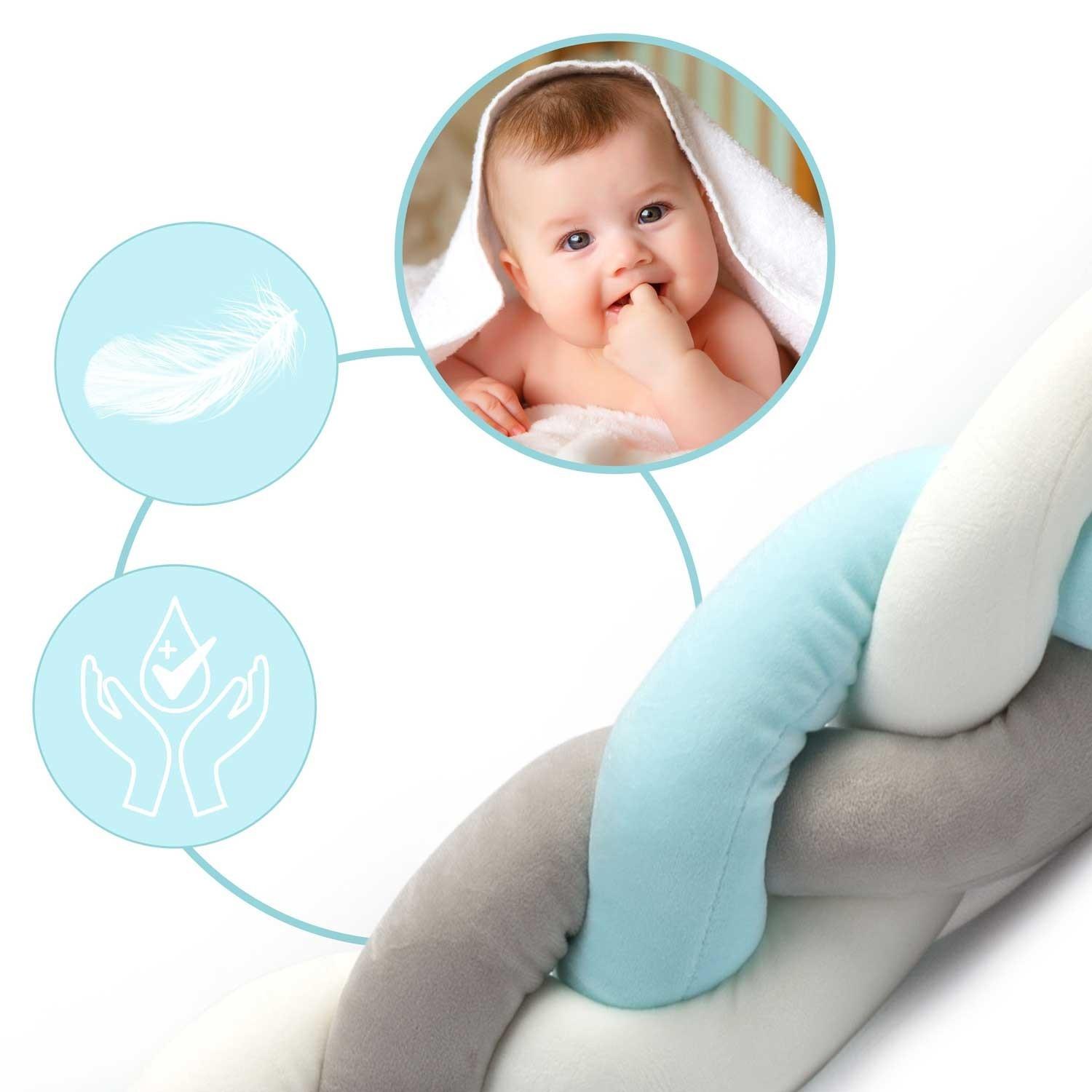 B2X  Babyspieldecke Ricokids 2m -/grau 