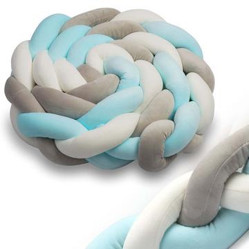 Copertura da gioco per bebè Ricokids 2m - blu/grigio