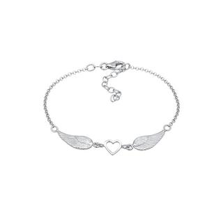 Elli  Bracelet Femmes Pendentif Cœur Aile 