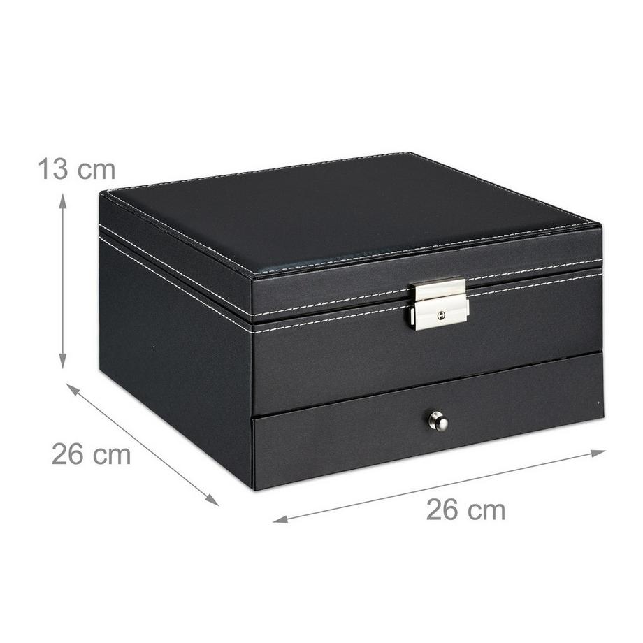 B2X  Schmuckaufbewahrung mit 3 Ebenen 